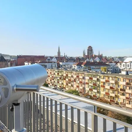 Sloneczny Taras W Centrum Gdanska